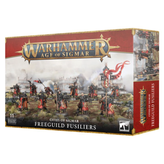 CITIES OF SIGMAR: FREEGUILD FUSILLIERS